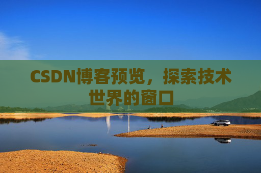 CSDN博客预览，探索技术世界的窗口